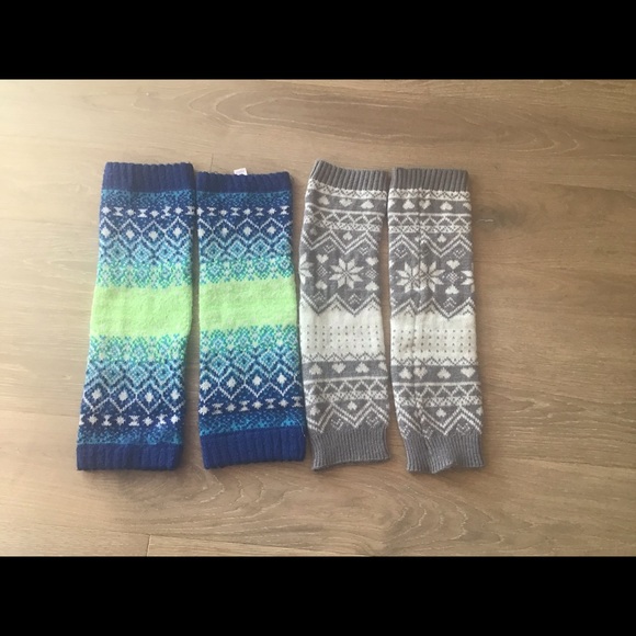 Justice Other - Two Pairs of Leg Warmers